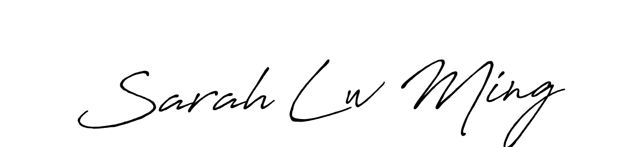 See photos of Sarah Lw Ming official signature by Spectra . Check more albums & portfolios. Read reviews & check more about Antro_Vectra_Bolder font. Sarah Lw Ming signature style 7 images and pictures png