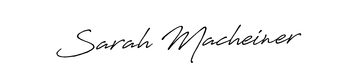 Also You can easily find your signature by using the search form. We will create Sarah Macheiner name handwritten signature images for you free of cost using Antro_Vectra_Bolder sign style. Sarah Macheiner signature style 7 images and pictures png