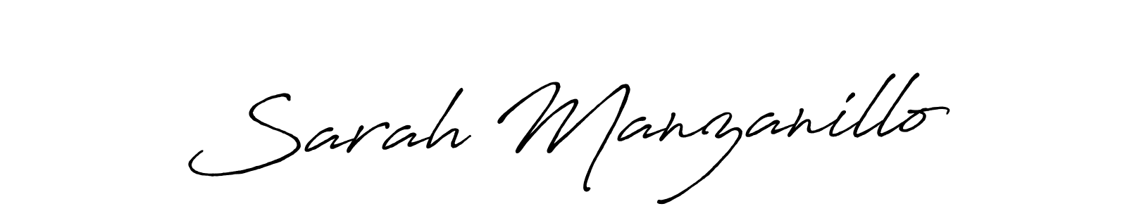 Antro_Vectra_Bolder is a professional signature style that is perfect for those who want to add a touch of class to their signature. It is also a great choice for those who want to make their signature more unique. Get Sarah Manzanillo name to fancy signature for free. Sarah Manzanillo signature style 7 images and pictures png