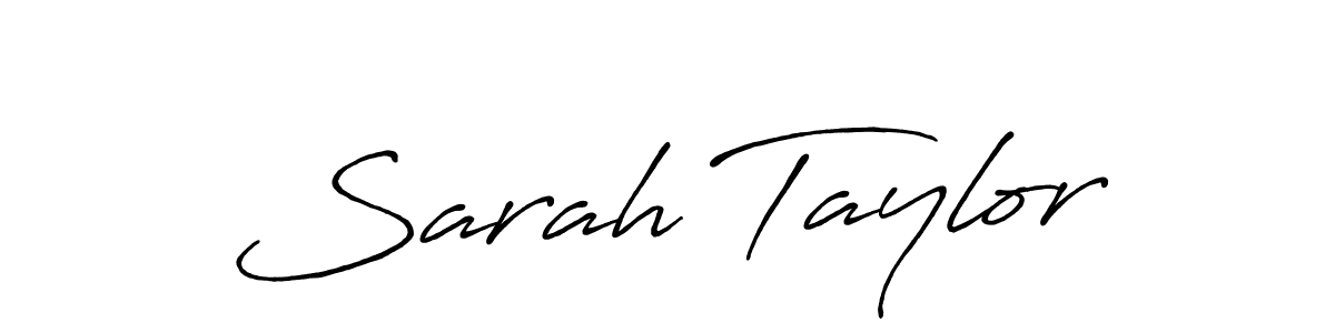Once you've used our free online signature maker to create your best signature Antro_Vectra_Bolder style, it's time to enjoy all of the benefits that Sarah Taylor name signing documents. Sarah Taylor signature style 7 images and pictures png
