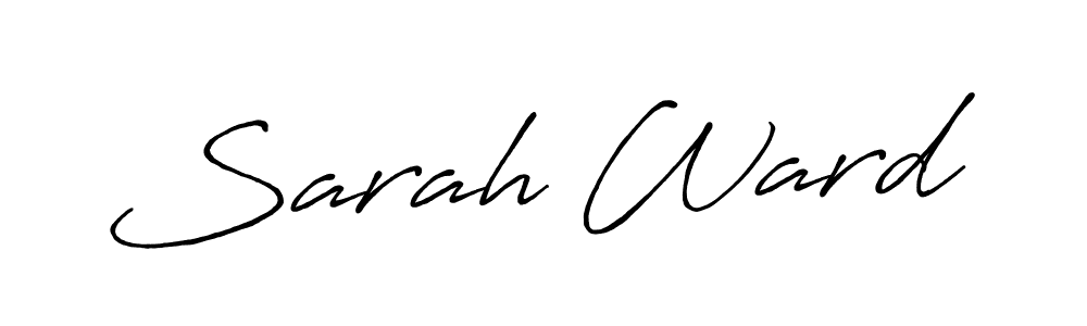 Design your own signature with our free online signature maker. With this signature software, you can create a handwritten (Antro_Vectra_Bolder) signature for name Sarah Ward. Sarah Ward signature style 7 images and pictures png