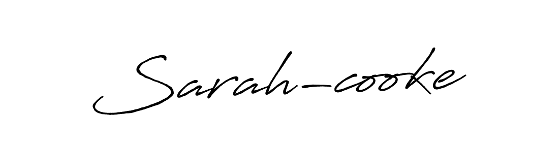 Sarah-cooke stylish signature style. Best Handwritten Sign (Antro_Vectra_Bolder) for my name. Handwritten Signature Collection Ideas for my name Sarah-cooke. Sarah-cooke signature style 7 images and pictures png