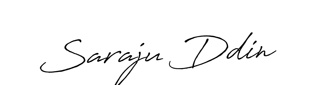 How to make Saraju Ddin signature? Antro_Vectra_Bolder is a professional autograph style. Create handwritten signature for Saraju Ddin name. Saraju Ddin signature style 7 images and pictures png