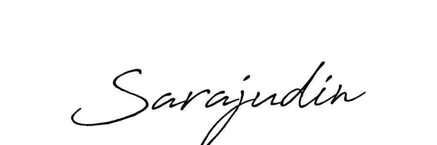 You should practise on your own different ways (Antro_Vectra_Bolder) to write your name (Sarajudin) in signature. don't let someone else do it for you. Sarajudin signature style 7 images and pictures png