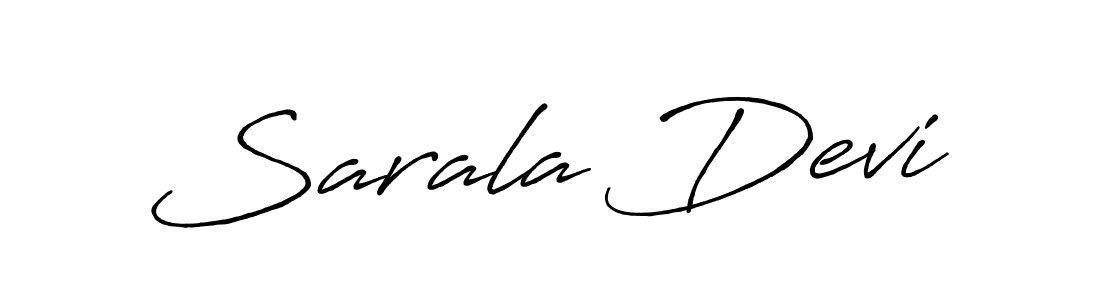 Make a beautiful signature design for name Sarala Devi. Use this online signature maker to create a handwritten signature for free. Sarala Devi signature style 7 images and pictures png