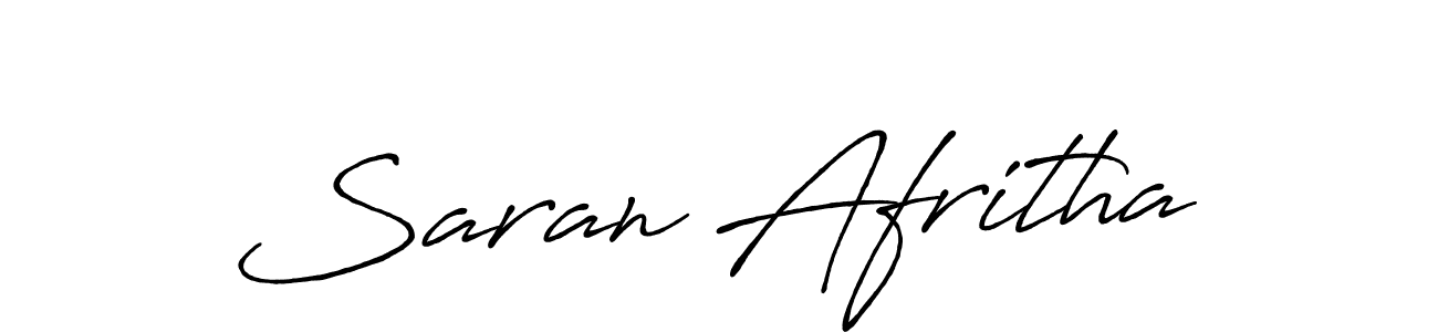 How to make Saran Afritha signature? Antro_Vectra_Bolder is a professional autograph style. Create handwritten signature for Saran Afritha name. Saran Afritha signature style 7 images and pictures png