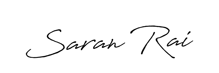 Once you've used our free online signature maker to create your best signature Antro_Vectra_Bolder style, it's time to enjoy all of the benefits that Saran Rai name signing documents. Saran Rai signature style 7 images and pictures png