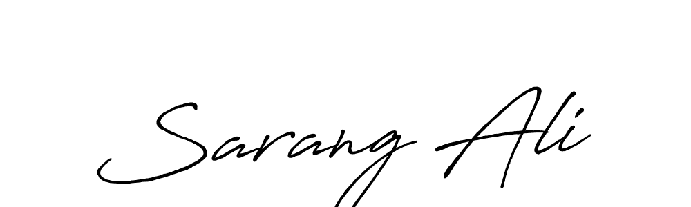 Here are the top 10 professional signature styles for the name Sarang Ali. These are the best autograph styles you can use for your name. Sarang Ali signature style 7 images and pictures png