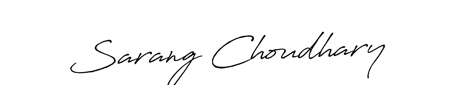 This is the best signature style for the Sarang Choudhary name. Also you like these signature font (Antro_Vectra_Bolder). Mix name signature. Sarang Choudhary signature style 7 images and pictures png