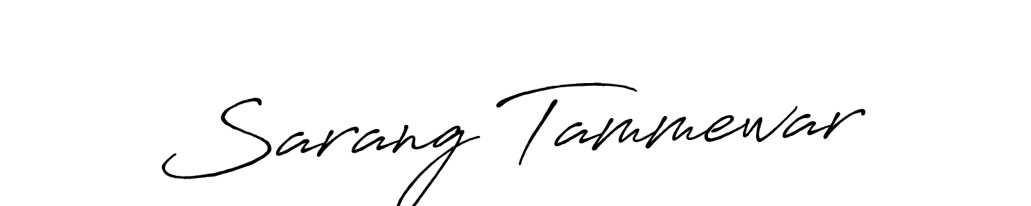 Also You can easily find your signature by using the search form. We will create Sarang Tammewar name handwritten signature images for you free of cost using Antro_Vectra_Bolder sign style. Sarang Tammewar signature style 7 images and pictures png