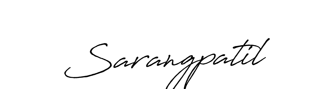 You should practise on your own different ways (Antro_Vectra_Bolder) to write your name (Sarangpatil) in signature. don't let someone else do it for you. Sarangpatil signature style 7 images and pictures png