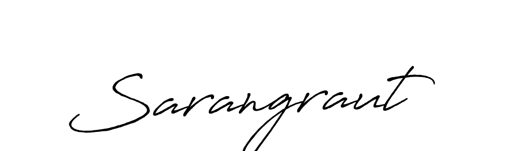 Make a short Sarangraut signature style. Manage your documents anywhere anytime using Antro_Vectra_Bolder. Create and add eSignatures, submit forms, share and send files easily. Sarangraut signature style 7 images and pictures png