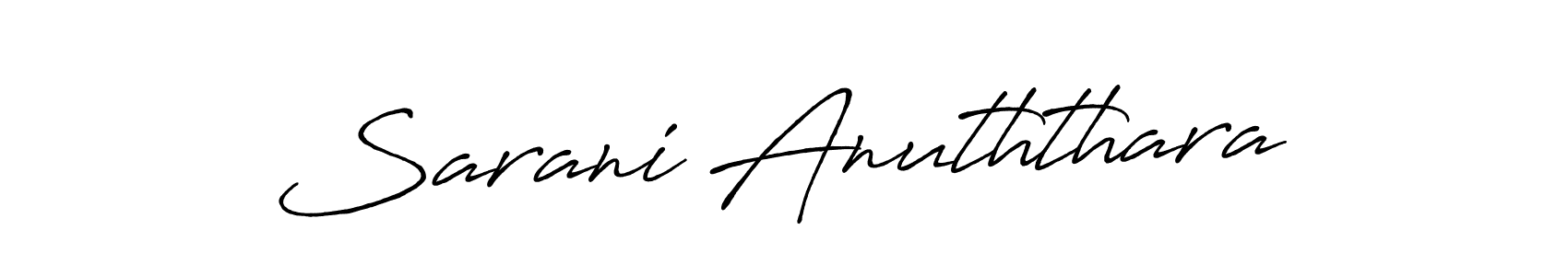 if you are searching for the best signature style for your name Sarani Anuththara. so please give up your signature search. here we have designed multiple signature styles  using Antro_Vectra_Bolder. Sarani Anuththara signature style 7 images and pictures png