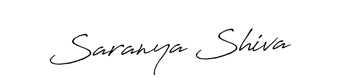 You should practise on your own different ways (Antro_Vectra_Bolder) to write your name (Saranya Shiva) in signature. don't let someone else do it for you. Saranya Shiva signature style 7 images and pictures png