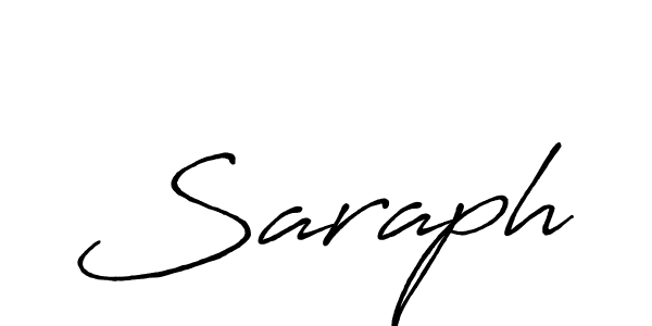 Make a beautiful signature design for name Saraph. Use this online signature maker to create a handwritten signature for free. Saraph signature style 7 images and pictures png