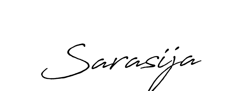 Once you've used our free online signature maker to create your best signature Antro_Vectra_Bolder style, it's time to enjoy all of the benefits that Sarasija name signing documents. Sarasija signature style 7 images and pictures png