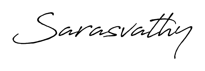 Turn your name Sarasvathy into a signature brand with Antro_Vectra_Bolder styling. Download in standard PNG or transparent format anytime. Sarasvathy signature style 7 images and pictures png