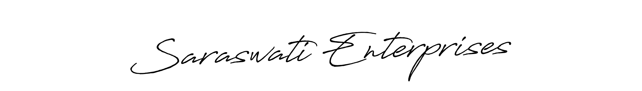 It looks lik you need a new signature style for name Saraswati Enterprises. Design unique handwritten (Antro_Vectra_Bolder) signature with our free signature maker in just a few clicks. Saraswati Enterprises signature style 7 images and pictures png