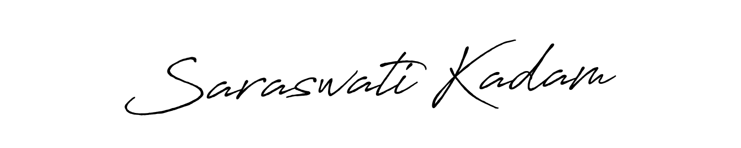 Also we have Saraswati Kadam name is the best signature style. Create professional handwritten signature collection using Antro_Vectra_Bolder autograph style. Saraswati Kadam signature style 7 images and pictures png