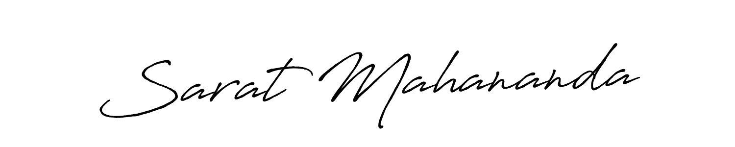 This is the best signature style for the Sarat Mahananda name. Also you like these signature font (Antro_Vectra_Bolder). Mix name signature. Sarat Mahananda signature style 7 images and pictures png