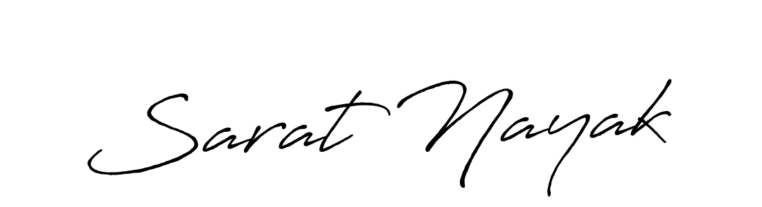 The best way (Antro_Vectra_Bolder) to make a short signature is to pick only two or three words in your name. The name Sarat Nayak include a total of six letters. For converting this name. Sarat Nayak signature style 7 images and pictures png