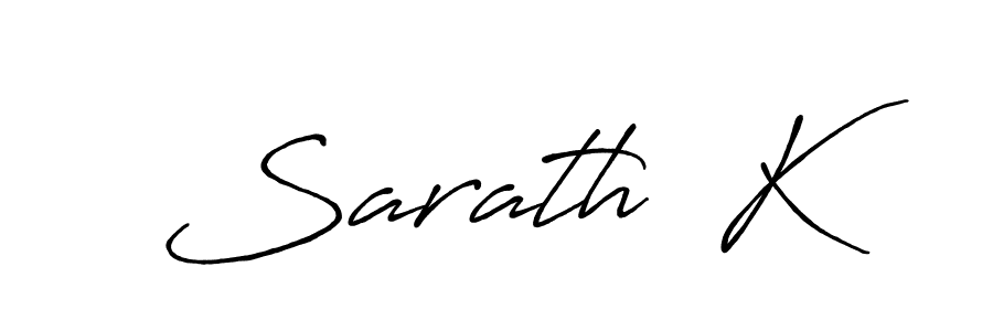 Also You can easily find your signature by using the search form. We will create Sarath  K name handwritten signature images for you free of cost using Antro_Vectra_Bolder sign style. Sarath  K signature style 7 images and pictures png