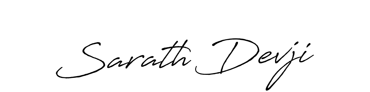 How to make Sarath Devji signature? Antro_Vectra_Bolder is a professional autograph style. Create handwritten signature for Sarath Devji name. Sarath Devji signature style 7 images and pictures png