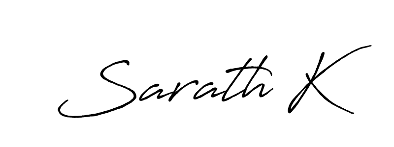 You should practise on your own different ways (Antro_Vectra_Bolder) to write your name (Sarath K) in signature. don't let someone else do it for you. Sarath K signature style 7 images and pictures png