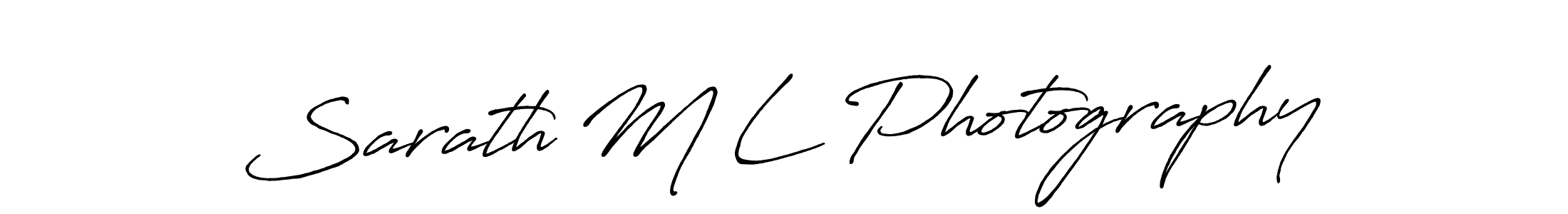 Once you've used our free online signature maker to create your best signature Antro_Vectra_Bolder style, it's time to enjoy all of the benefits that Sarath M L Photography name signing documents. Sarath M L Photography signature style 7 images and pictures png
