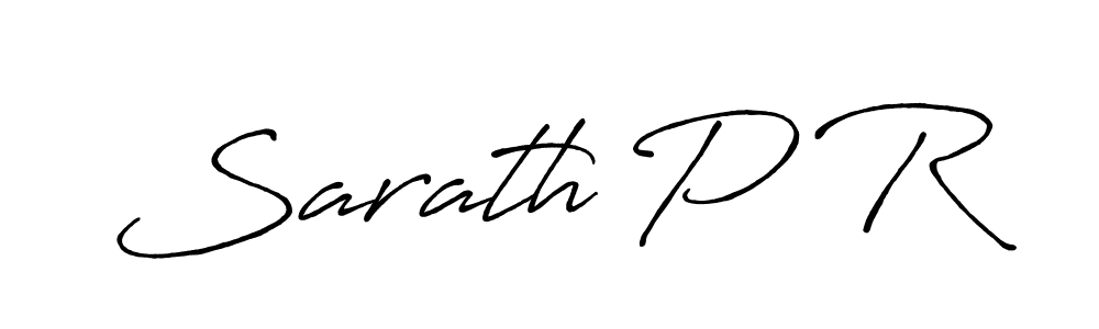 Similarly Antro_Vectra_Bolder is the best handwritten signature design. Signature creator online .You can use it as an online autograph creator for name Sarath P R. Sarath P R signature style 7 images and pictures png