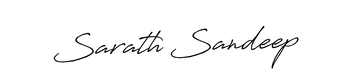 It looks lik you need a new signature style for name Sarath Sandeep. Design unique handwritten (Antro_Vectra_Bolder) signature with our free signature maker in just a few clicks. Sarath Sandeep signature style 7 images and pictures png
