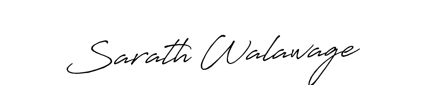 Design your own signature with our free online signature maker. With this signature software, you can create a handwritten (Antro_Vectra_Bolder) signature for name Sarath Walawage. Sarath Walawage signature style 7 images and pictures png