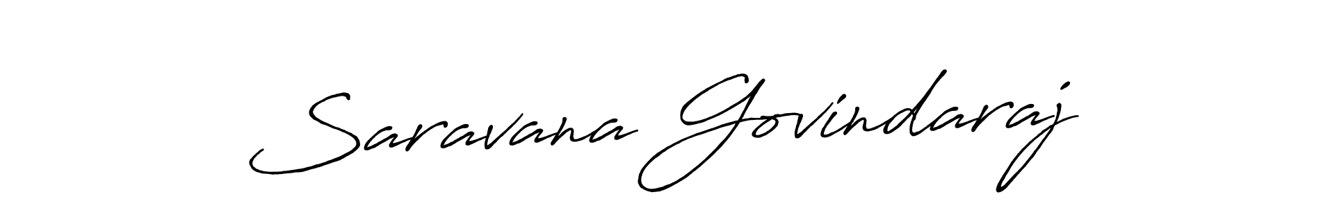 if you are searching for the best signature style for your name Saravana Govindaraj. so please give up your signature search. here we have designed multiple signature styles  using Antro_Vectra_Bolder. Saravana Govindaraj signature style 7 images and pictures png