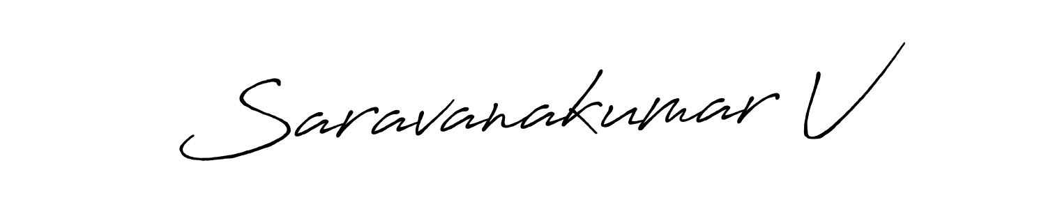 You should practise on your own different ways (Antro_Vectra_Bolder) to write your name (Saravanakumar V) in signature. don't let someone else do it for you. Saravanakumar V signature style 7 images and pictures png