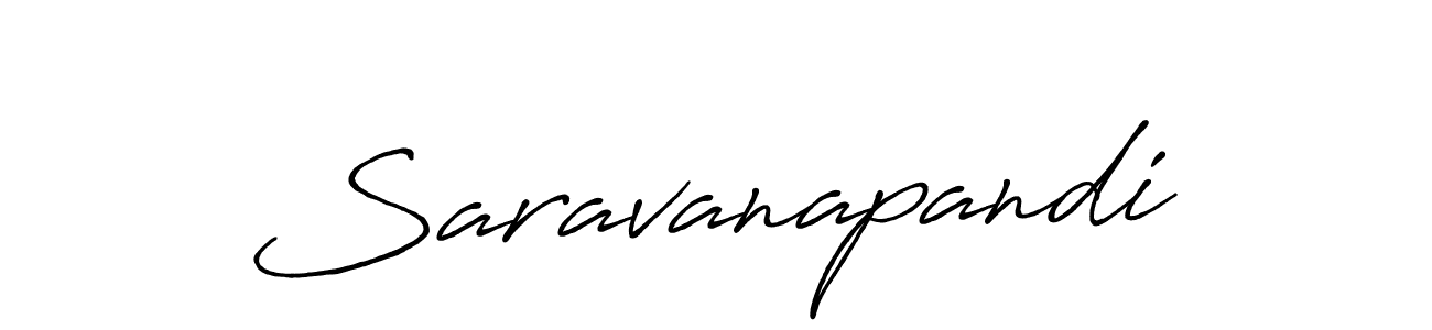 Create a beautiful signature design for name Saravanapandi. With this signature (Antro_Vectra_Bolder) fonts, you can make a handwritten signature for free. Saravanapandi signature style 7 images and pictures png