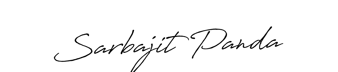 It looks lik you need a new signature style for name Sarbajit Panda. Design unique handwritten (Antro_Vectra_Bolder) signature with our free signature maker in just a few clicks. Sarbajit Panda signature style 7 images and pictures png