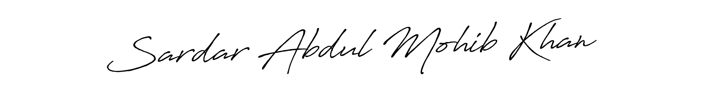 The best way (Antro_Vectra_Bolder) to make a short signature is to pick only two or three words in your name. The name Sardar Abdul Mohib Khan include a total of six letters. For converting this name. Sardar Abdul Mohib Khan signature style 7 images and pictures png