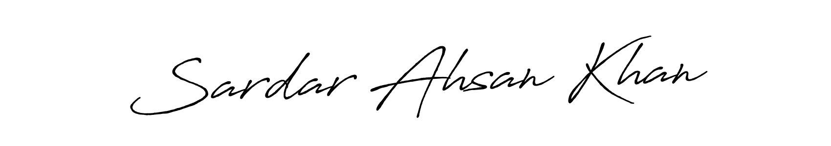 Once you've used our free online signature maker to create your best signature Antro_Vectra_Bolder style, it's time to enjoy all of the benefits that Sardar Ahsan Khan name signing documents. Sardar Ahsan Khan signature style 7 images and pictures png