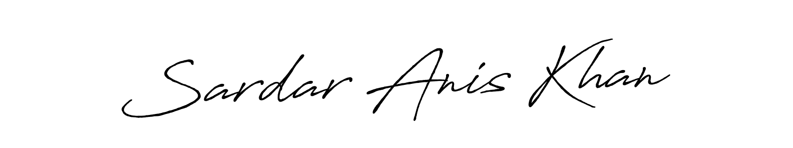 Once you've used our free online signature maker to create your best signature Antro_Vectra_Bolder style, it's time to enjoy all of the benefits that Sardar Anis Khan name signing documents. Sardar Anis Khan signature style 7 images and pictures png