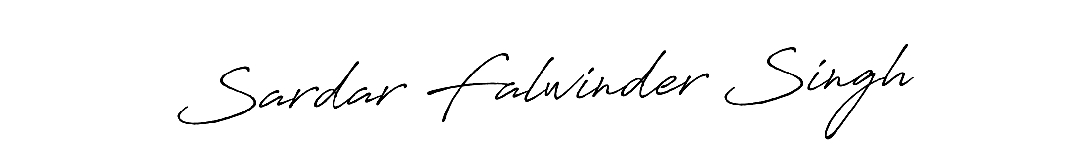 You should practise on your own different ways (Antro_Vectra_Bolder) to write your name (Sardar Falwinder Singh) in signature. don't let someone else do it for you. Sardar Falwinder Singh signature style 7 images and pictures png
