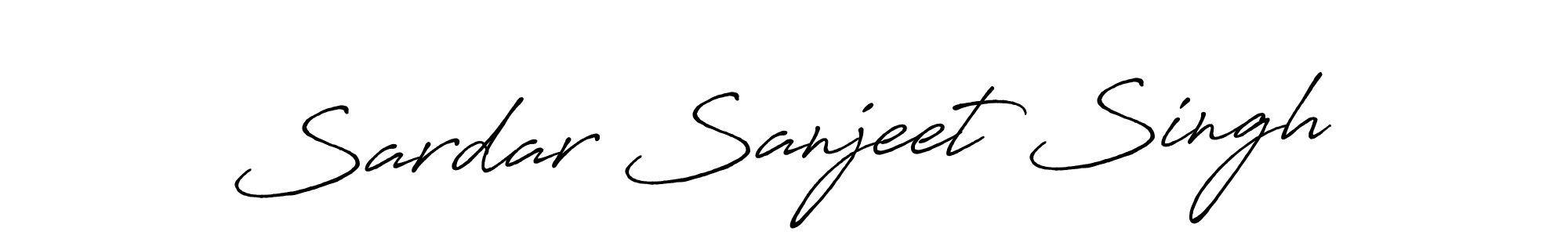 How to make Sardar Sanjeet Singh signature? Antro_Vectra_Bolder is a professional autograph style. Create handwritten signature for Sardar Sanjeet Singh name. Sardar Sanjeet Singh signature style 7 images and pictures png