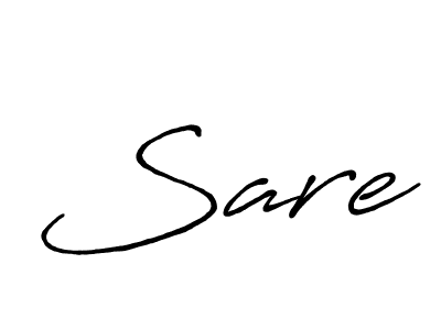 if you are searching for the best signature style for your name Sare. so please give up your signature search. here we have designed multiple signature styles  using Antro_Vectra_Bolder. Sare signature style 7 images and pictures png