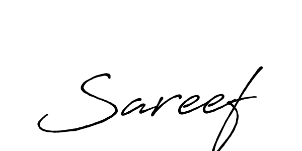 Similarly Antro_Vectra_Bolder is the best handwritten signature design. Signature creator online .You can use it as an online autograph creator for name Sareef. Sareef signature style 7 images and pictures png