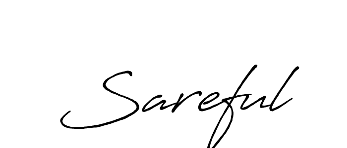 Design your own signature with our free online signature maker. With this signature software, you can create a handwritten (Antro_Vectra_Bolder) signature for name Sareful. Sareful signature style 7 images and pictures png