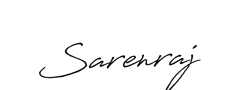 It looks lik you need a new signature style for name Sarenraj. Design unique handwritten (Antro_Vectra_Bolder) signature with our free signature maker in just a few clicks. Sarenraj signature style 7 images and pictures png