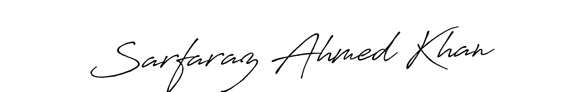 Use a signature maker to create a handwritten signature online. With this signature software, you can design (Antro_Vectra_Bolder) your own signature for name Sarfaraz Ahmed Khan. Sarfaraz Ahmed Khan signature style 7 images and pictures png