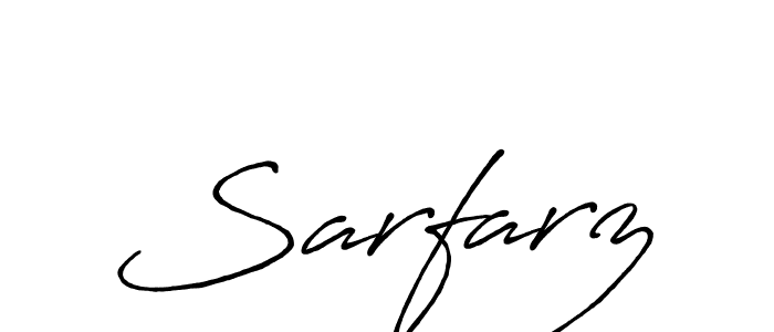 The best way (Antro_Vectra_Bolder) to make a short signature is to pick only two or three words in your name. The name Sarfarz include a total of six letters. For converting this name. Sarfarz signature style 7 images and pictures png