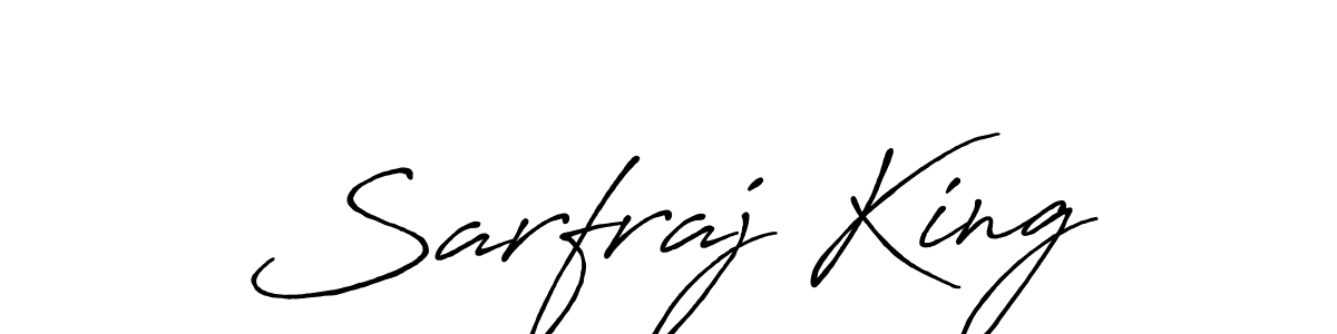 How to Draw Sarfraj King signature style? Antro_Vectra_Bolder is a latest design signature styles for name Sarfraj King. Sarfraj King signature style 7 images and pictures png