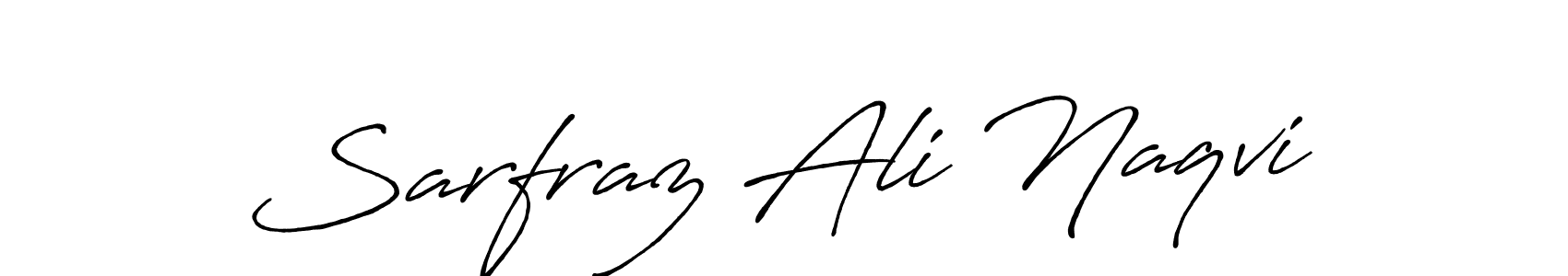 Similarly Antro_Vectra_Bolder is the best handwritten signature design. Signature creator online .You can use it as an online autograph creator for name Sarfraz Ali Naqvi. Sarfraz Ali Naqvi signature style 7 images and pictures png