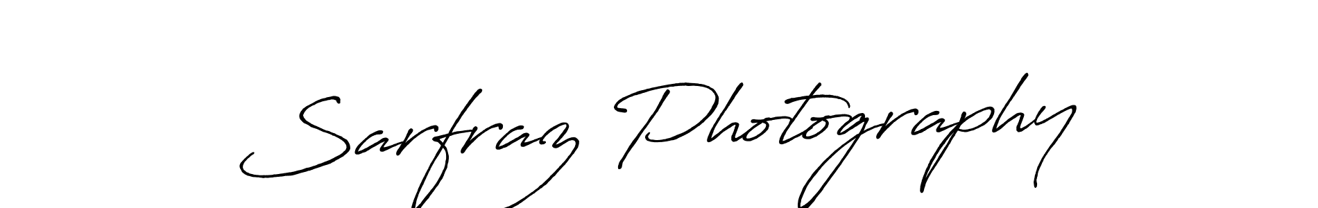 Use a signature maker to create a handwritten signature online. With this signature software, you can design (Antro_Vectra_Bolder) your own signature for name Sarfraz Photography. Sarfraz Photography signature style 7 images and pictures png